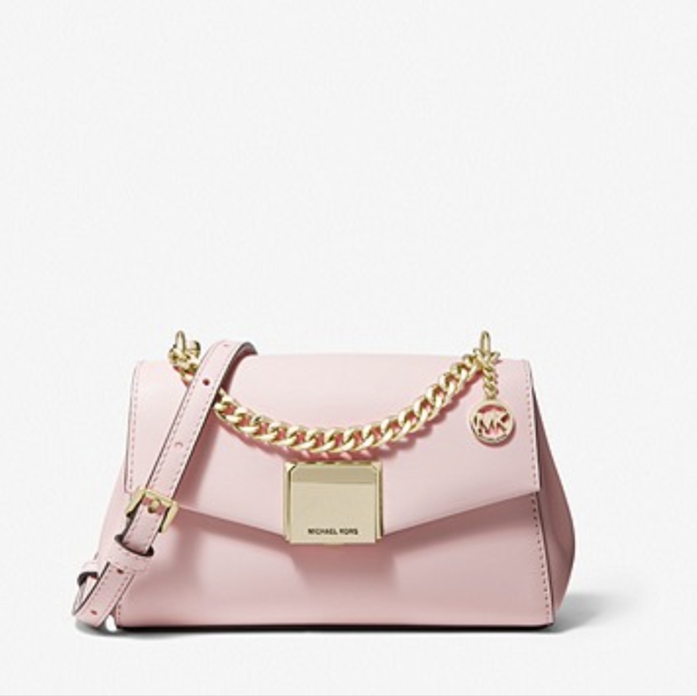 Michael Kors Lita Small Leather Crossbody Bag
